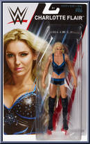 Charlotte Flair from WWE - Series  86 manufactured by Mattel [Front]