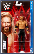 Edge from WWE - Series 138 manufactured by Mattel [Front]