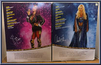 Charlotte Flair / Sasha Banks from WWE - Exclusives manufactured by Mattel [Back]