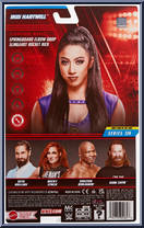 Indi Hartwell from WWE - Series 134 manufactured by Mattel [Back]