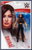 Io Shirai from WWE - Series 124 manufactured by Mattel [Front]