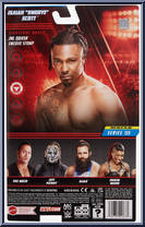 Isaiah Swerve Scott from WWE - Series 125 manufactured by Mattel [Back]