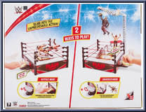 Kickout Ring from WWE - Wrekkin' manufactured by Mattel [Back]