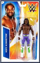 Kofi Kingston from WWE - Series  46 manufactured by Mattel [Front]