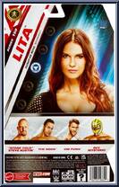 Lita from WWE - Series 150 manufactured by Mattel [Back]
