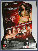 Melina from WWE - Wrestlemania - Heritage Series manufactured by Mattel [Back]
