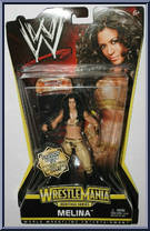 Melina from WWE - Wrestlemania - Heritage Series manufactured by Mattel [Front]