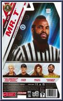 Mr. T from WWE - Series 143 manufactured by Mattel [Back]