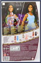 Naomi from WWE - Superstar Fashions manufactured by Mattel [Back]