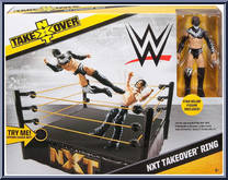 NXT Take Over Ring (with Finn Balor) from WWE - NXT Take Over manufactured by Mattel [Front]