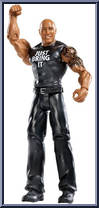 Rock from WWE - Series  54 manufactured by Mattel [Loose]