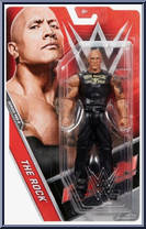 Rock (T-Shirt) from WWE - Series  68B manufactured by Mattel [Front]