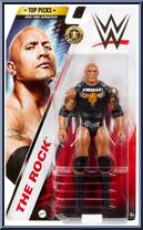 Rock from WWE - Top Picks - 2024 manufactured by Mattel [Front]
