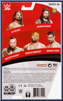 Roman Reigns from WWE - Series 108 manufactured by Mattel [Back]