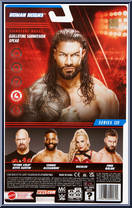 Roman Reigns from WWE - Series 133 manufactured by Mattel [Back]