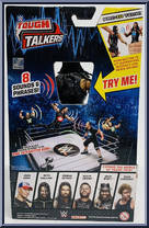 Roman Reigns from WWE - Tough Talkers manufactured by Mattel [Back]