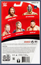 Rey Mysterio from WWE - Series 104 manufactured by Mattel [Back]