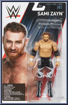 Sami Zayn from WWE - Series  81 manufactured by Mattel [Front]