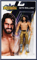 Seth Rollins from WWE - Wrestlemania 34 manufactured by Mattel [Front]