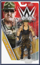 Sgt. Slaughter (Flashback) from WWE - Series  69 manufactured by Mattel [Front]