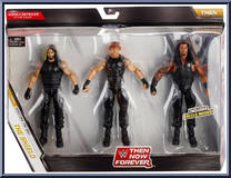 Shield (3-Pack) from WWE - Then Now Forever manufactured by Mattel [Front]