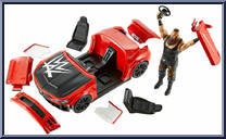 Slam Mobile (with Braun Strowman) from WWE - Wrekkin' manufactured by Mattel [Loose]