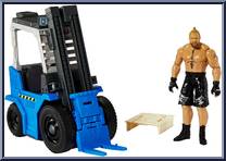 Slam 'N Stack Forklist (with Brock Lesnar) from WWE - Wrekkin' manufactured by Mattel [Loose]
