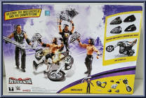 Slamcycle (with Undertaker) from WWE - Wrekkin' manufactured by Mattel [Back]