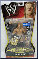 Triple H from WWE - Wrestlemania - Heritage Series manufactured by Mattel [Front]