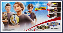 United States Championship (Live Action) from WWE - Belts manufactured by Mattel [Back]