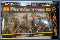 Set #2 from WWE Micro Aggression - 10 Packs manufactured by Jakks Pacific [Front]