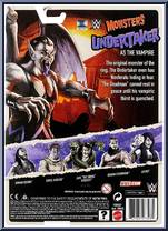 Undertaker from WWE Monsters - Series  1 manufactured by Mattel [Back]