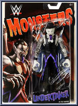 Undertaker from WWE Monsters - Series  1 manufactured by Mattel [Front]