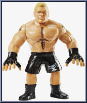 Brock Lesnar from WWE Retro Series - Series  1 manufactured by Mattel [Loose]