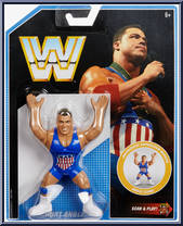 Kurt Angle from WWE Retro Series - Series  7 manufactured by Mattel [Front]