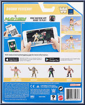 Macho Man Randy Savage from WWE Retro Series - Series  9 manufactured by Mattel [Back]