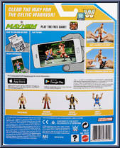 Sheamus from WWE Retro Series - Series  7 manufactured by Mattel [Back]