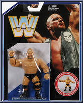 Stone Cold Steve Austin from WWE Retro Series - Series  2 manufactured by Mattel [Front]