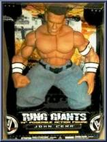 John Cena from WWE Ring Giants - Series 12 manufactured by Jakks Pacific [Front]