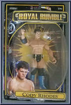 Cody Rhodes from WWE Royal Rumble - Royal Rumble - 2009 manufactured by Jakks Pacific [Front]