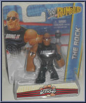 Rock from WWE Rumblers - Basic Series manufactured by Mattel [Front]