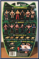 Carlito from WWE Ruthless Aggression - Series 15 manufactured by Jakks Pacific [Back]