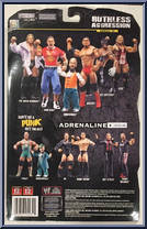 Hornswoggle (White) (1 of 100) from WWE Ruthless Aggression - Series 38 manufactured by Jakks Pacific [Back]