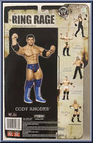 Cody Rhodes from WWE Ruthless Aggression - Series 40.5 manufactured by Jakks Pacific [Back]