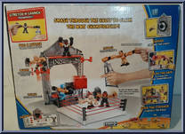 Breakdown Assault Vault (Finisher) from WWE Slam City - Playsets manufactured by Mattel [Back]