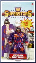 Macho Man Randy Savage from WWE Superstars - Series  4 manufactured by Mattel [Front]