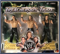 Matt Hardy / Edge / Jeff Hardy from WWE Treacherous Trios - Series 10 manufactured by Jakks Pacific [Front]