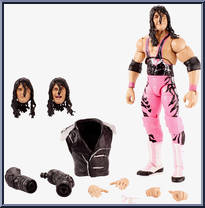 Bret Hit Man Hart from WWE Ultimate Edition - Series  2 manufactured by Mattel [Loose]