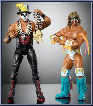 Greatest Grudges -92 (Papa Shango & Ultimate Warrior) Action Figure