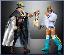 Greatest Grudges -92 (Papa Shango & Ultimate Warrior) from WWE Ultimate Edition - Exclusives manufactured by Mattel [Loose]